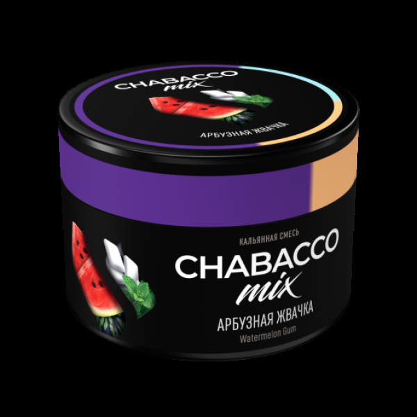 Бестабачная смесь Chabacco Mix Medium Watermelon Gum 40 грамм в Санкт-Петербурге