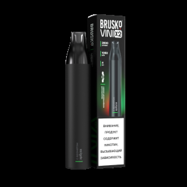 Электронка Brusko Vini X2 Арбуз 2800 затяжек в Санкт-Петербурге