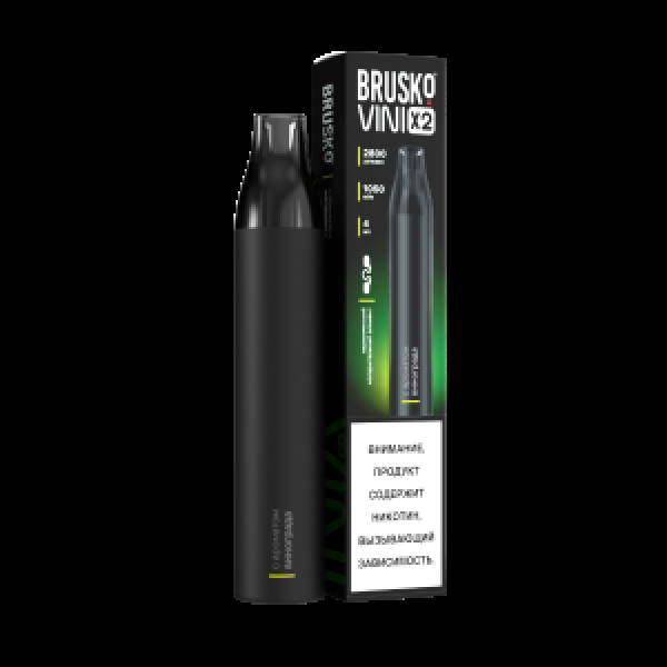 Электронка Brusko Vini X2 Грейпфрут 2800 затяжек в Санкт-Петербурге