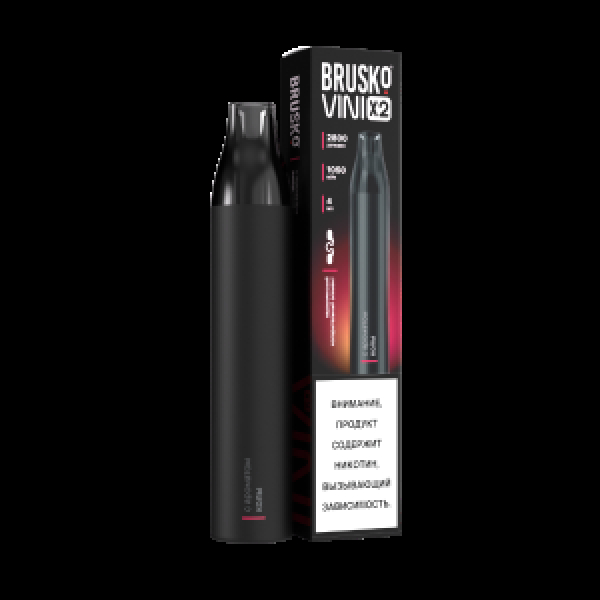 Электронка Brusko Vini X2 Кола 2800 затяжек в Санкт-Петербурге