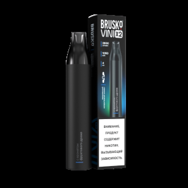 Электронка Brusko Vini X2 Фруктовое Драже 2800 затяжек в Санкт-Петербурге