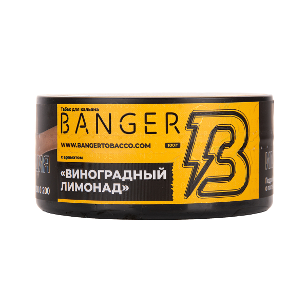 Табак Banger Grape Lemonade 100 грамм в Санкт-Петербурге