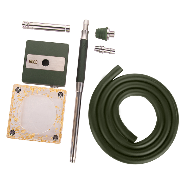 Кальян Hoob Subatom British Racing Green X Ss | Cube Mini Gold в Санкт-Петербурге
