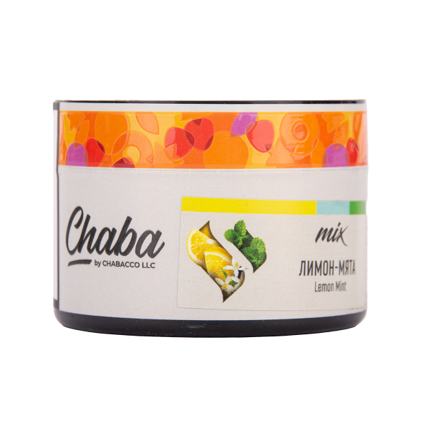 Бестабачная смесь Chaba Mix Lemon Mint Nicotine Free 40 грамм в Санкт-Петербурге