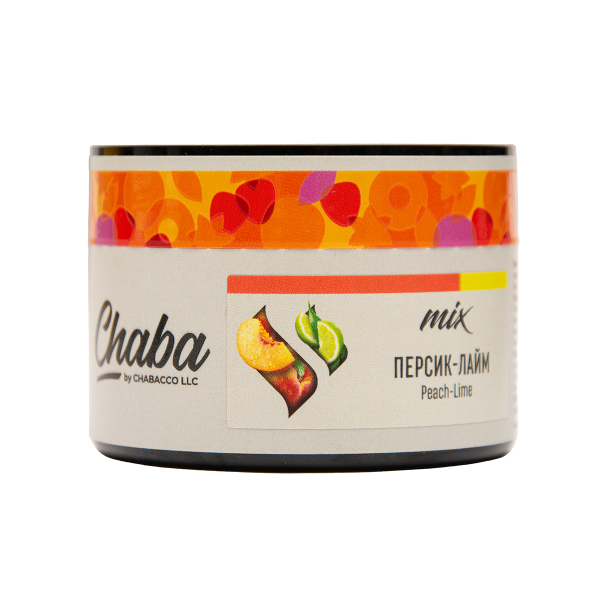 Бестабачная смесь Chaba Mix Peach Lime Nicotine Free 40 грамм в Санкт-Петербурге