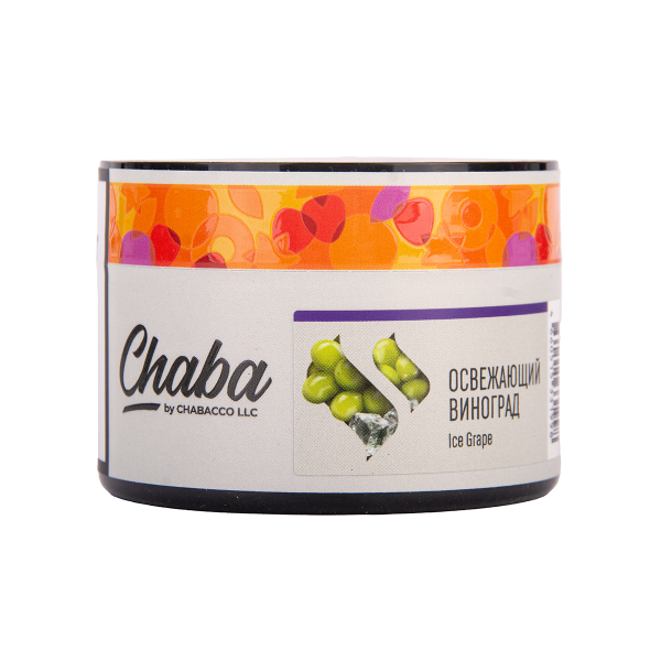 Бестабачная смесь Chaba Ice Grape Nicotine Free 40 грамм в Санкт-Петербурге
