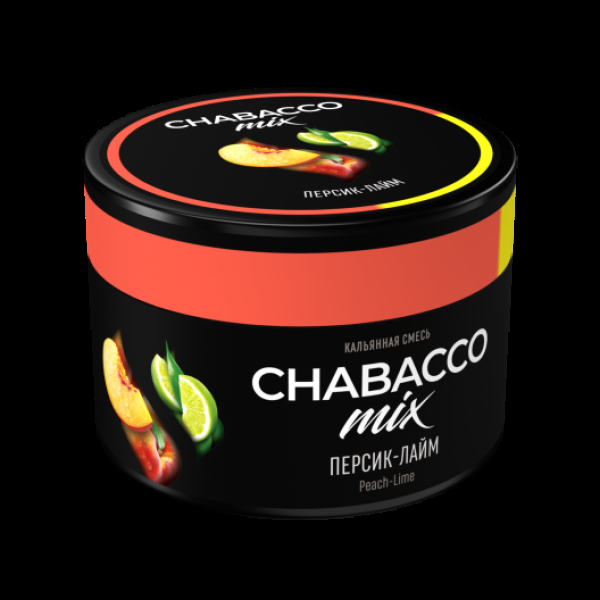 Бестабачная смесь Chabacco Mix Medium Peach Lime 40 грамм в Санкт-Петербурге
