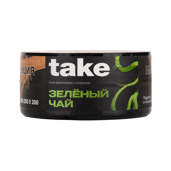 Табак TAKE Green Tea 25 грамм в Санкт-Петербурге