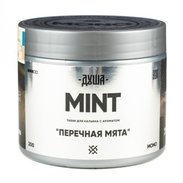 Табак Душа Mint Перечная Мята 200 грамм в Санкт-Петербурге