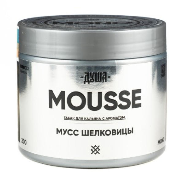 Табак Душа Mousse Мусс Шелковицы 200 грамм в Санкт-Петербурге