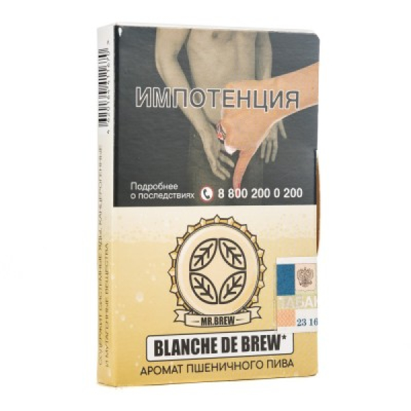 Табак Mr Brew Blanche De Brew Аромат Пшеничного Пива 25 грамм в Санкт-Петербурге