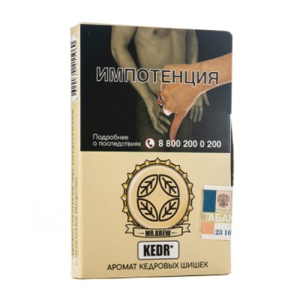 Табак Mr Brew Kedr Аромат Кедровых Шишек 25 грамм в Санкт-Петербурге