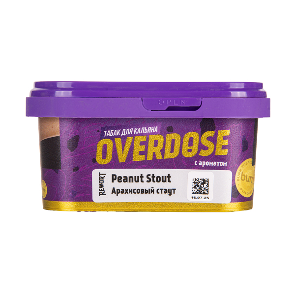 Табак Overdose Peanut Stout 200 грамм в Санкт-Петербурге