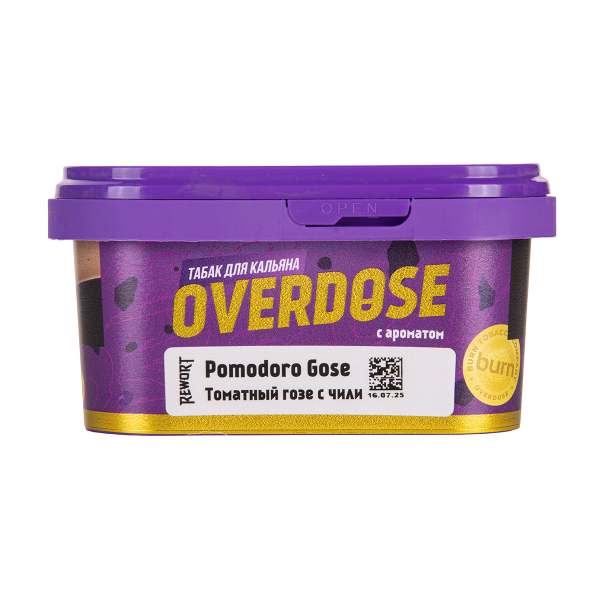 Табак Overdose Pomodoro Gose 200 грамм в Санкт-Петербурге