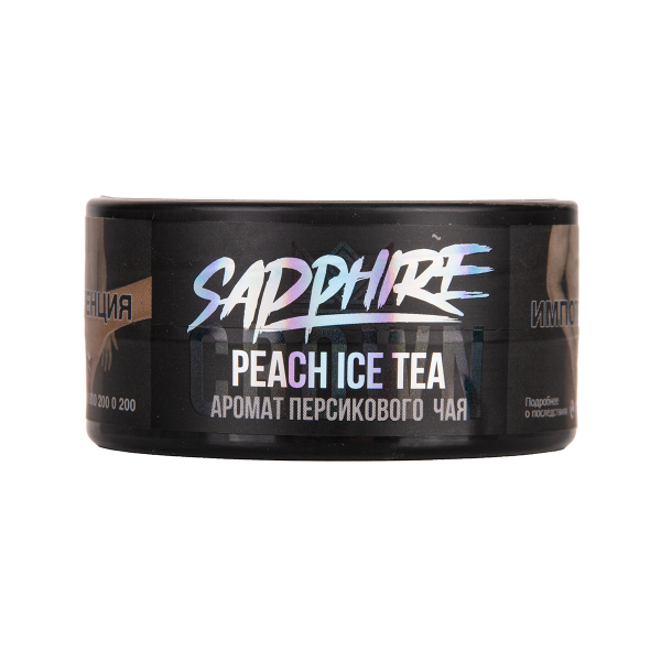 Табак Sapphire Crown Peach Ice Tea 25 грамм в Санкт-Петербурге