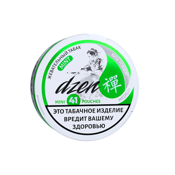 Жевательный табак Dzen Mini Mint  Ice  9 грамм в Санкт-Петербурге