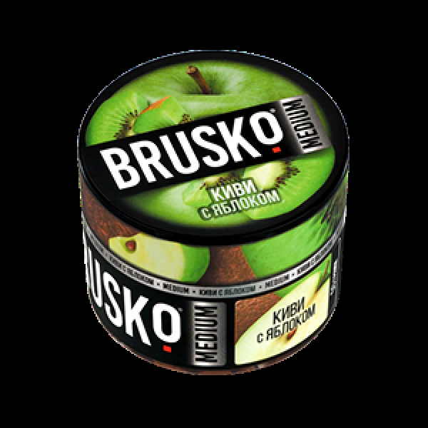 Бестабачная смесь Brusko Киви С   Яблоком 50 грамм в Санкт-Петербурге