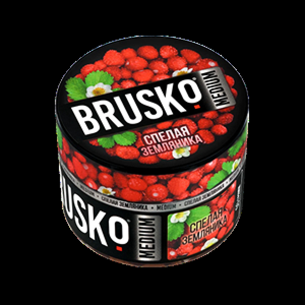 Бестабачная смесь Brusko Спелая Земляника 50 грамм в Санкт-Петербурге
