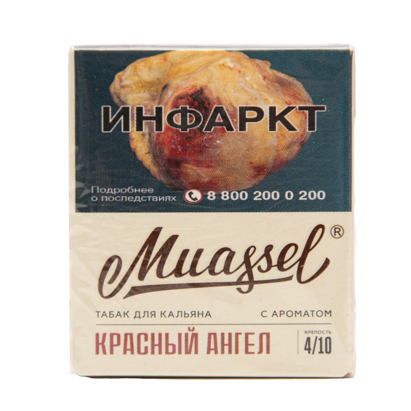 Табак Muassel Medium  Красный Ангел 40 грамм в Санкт-Петербурге
