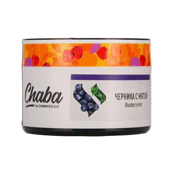 Бестабачная смесь Chaba Blueberry Mint Nicotine Free 40 грамм в Санкт-Петербурге