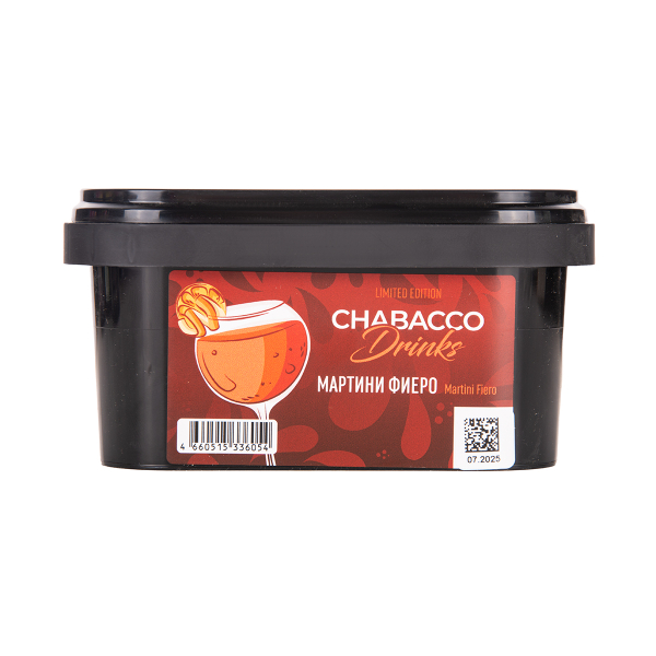 Бестабачная смесь Chabacco Medium Le Martini Fiero 200 грамм в Санкт-Петербурге
