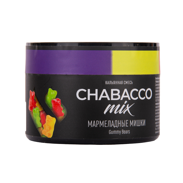 Бестабачная смесь Chabacco Medium Mix Gummy Bears 40 грамм в Санкт-Петербурге