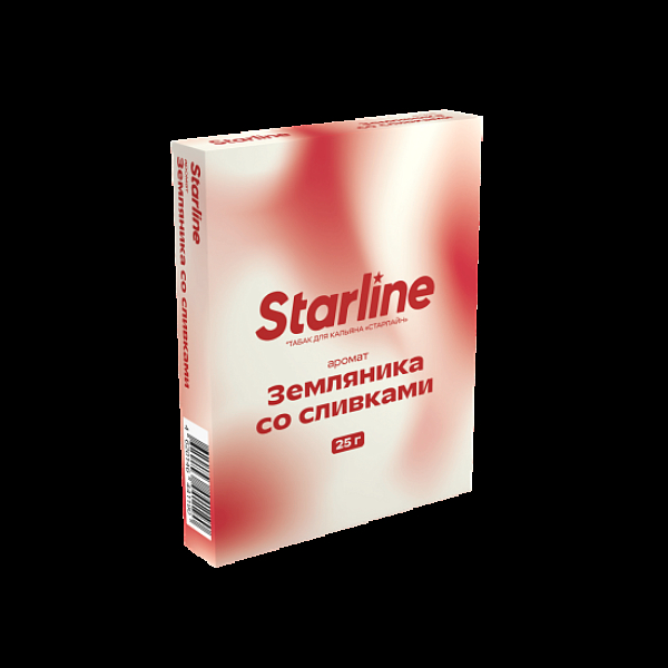 Табак Starline Земляника Со Сливками 25 грамм в Санкт-Петербурге