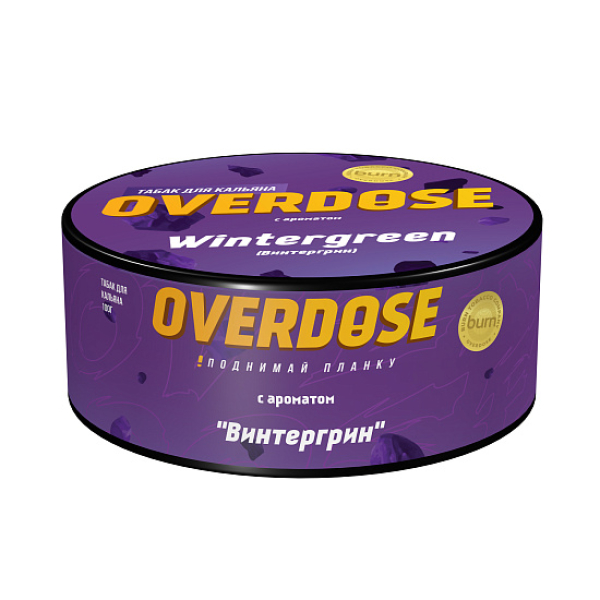 Табак Overdose Wintergreen 100 грамм в Санкт-Петербурге