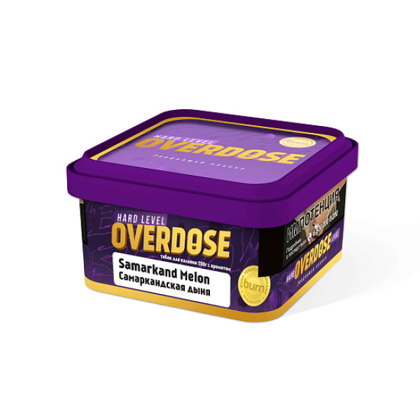 Табак Overdose Samarkand Melon 200 грамм в Санкт-Петербурге