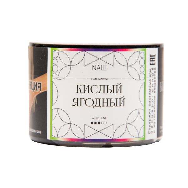Табак NАШ White Кислый Ягодный 40 грамм в Санкт-Петербурге