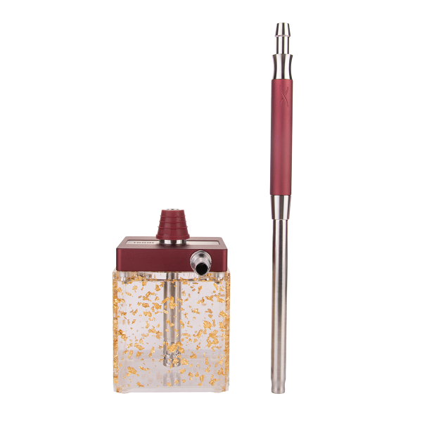 Кальян Hoob Subatom Wine Red X Ss | Cube Mini Gold в Санкт-Петербурге
