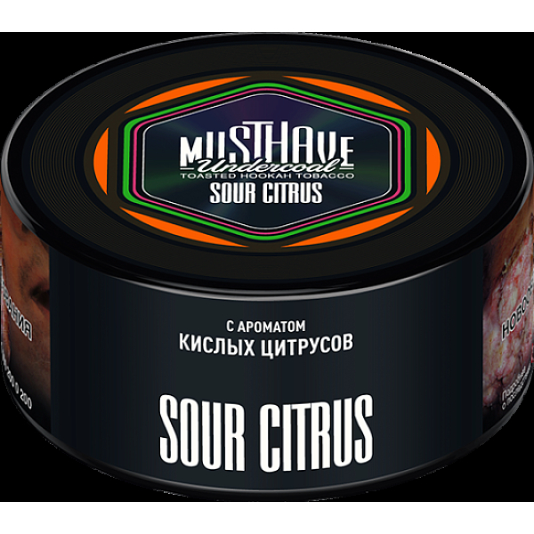 Табак Must Have Sour Citrus 125 грамм в Санкт-Петербурге