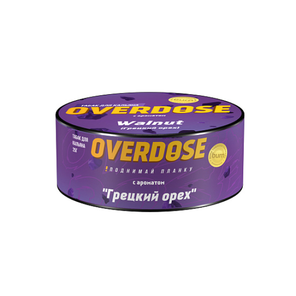 Табак Overdose Walnut 25 грамм в Санкт-Петербурге