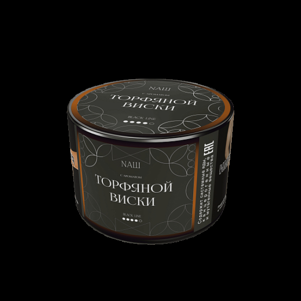 Табак Nаш Black Торфяной Виски 40 грамм в Санкт-Петербурге