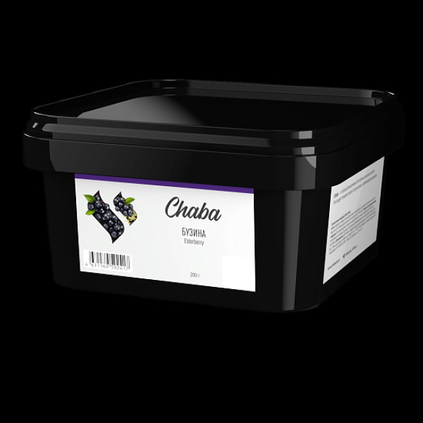 Безникотиновая смесь Chaba Elderberry Бузина 200 грамм в Санкт-Петербурге