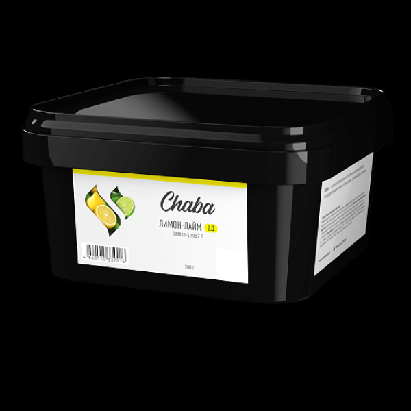 Безникотиновая смесь Chaba Lemon Lime 2.0 Лимон Лайм 200 грамм в Санкт-Петербурге