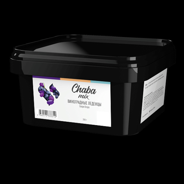 Безникотиновая смесь Chaba Mix Grape Drops Виноградные Леденцы 200 грамм в Санкт-Петербурге
