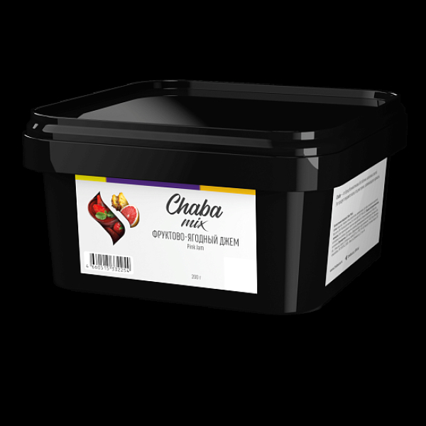 Безникотиновая смесь Chaba Mix Pink Jam Фруктово Ягодный Джем 200 грамм в Санкт-Петербурге