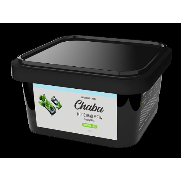 Безникотиновая смесь Chaba Frosty Mint Морозная Мята 200 грамм в Санкт-Петербурге
