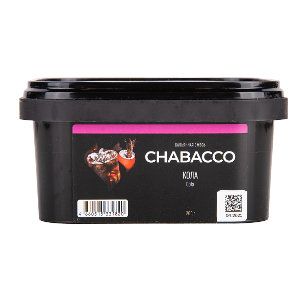 Бестабачная смесь Chabacco Medium Cola 200 грамм в Санкт-Петербурге