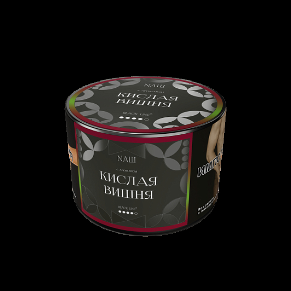 Табак Nаш Black Кислая Вишня 40 грамм в Санкт-Петербурге