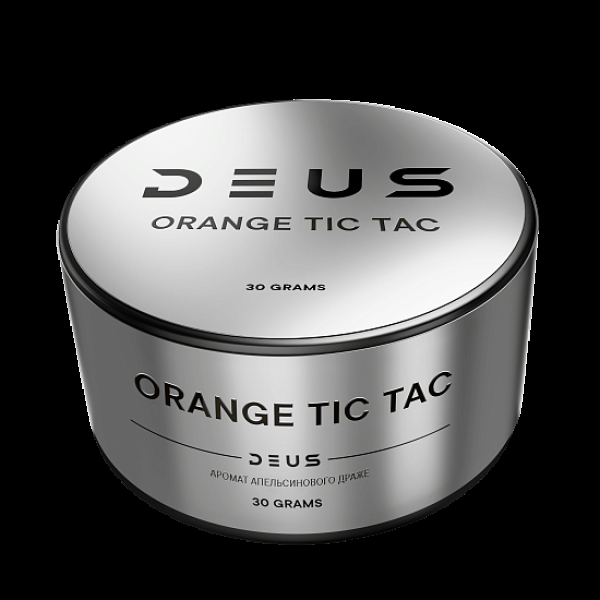 Табак Deus Orange Tic Tac Апельсиновое Драже 30 грамм в Санкт-Петербурге