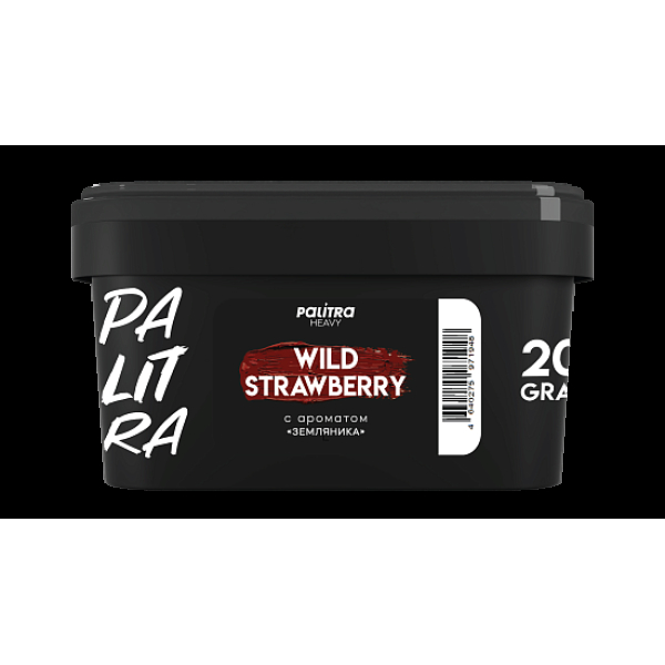 Табак Palitra Heavy Земляника Wild Strawberry 200 грамм в Санкт-Петербурге
