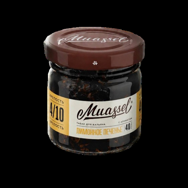 Табак Muassel Medium Лимонное Печенье 40 грамм в Санкт-Петербурге