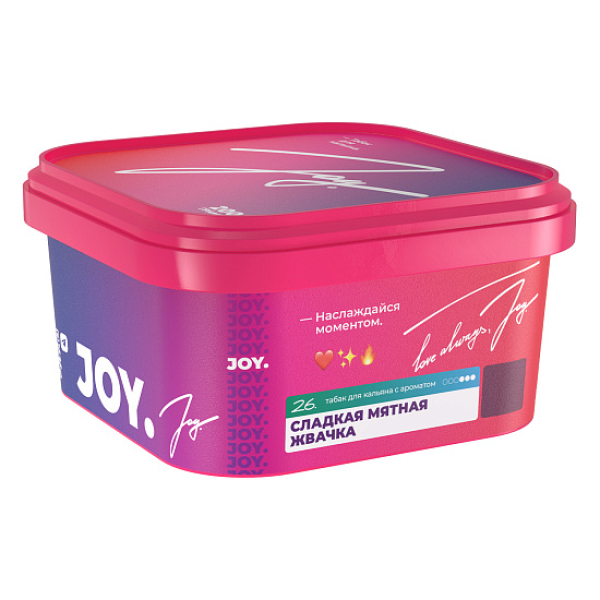 Табак Joy Сладкая Мятная Жвачка 26. 200 грамм в Санкт-Петербурге