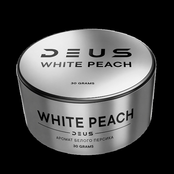 Табак Deus White Peach Белый Персик 30 грамм в Санкт-Петербурге