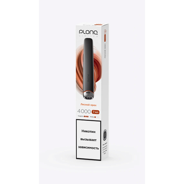 Электронка Plonq Plus Pro Black Лесной Орех 4000 затяжек в Санкт-Петербурге