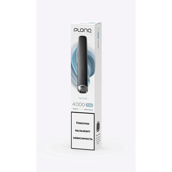 Электронка Plonq Plus Pro Black Чистый 4000 затяжек в Санкт-Петербурге
