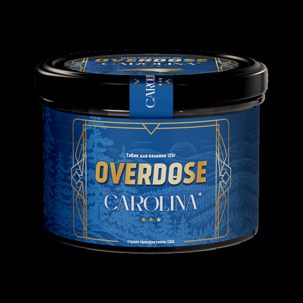 Табак Overdose No Aroma Америка Carolina 125 грамм в Санкт-Петербурге
