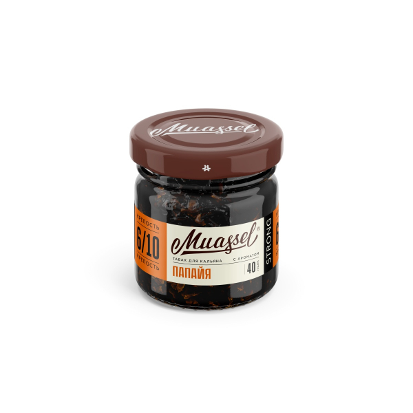 Табак Muassel Extra Strong Папайя 40 грамм в Санкт-Петербурге